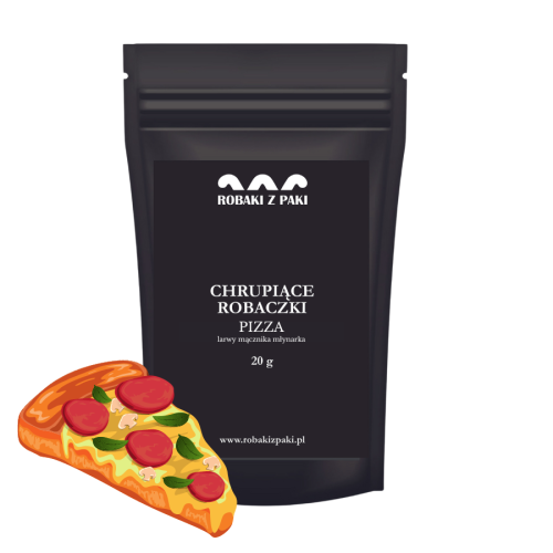 Chrupiące Robaczki - pizza 20 g
