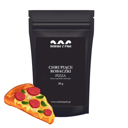 Chrupiące Robaczki - pizza 20 g