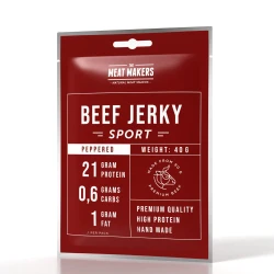 Suszona wołowina - Beef Jerky Sport Peppered 40 g