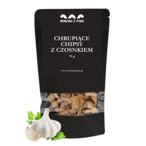 Chrupiące Chipsy - czosnek